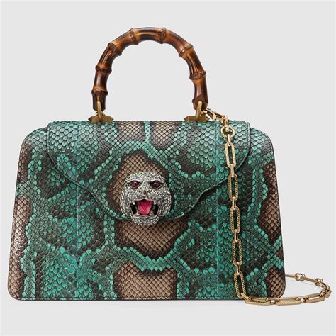 gucci python bag on sale